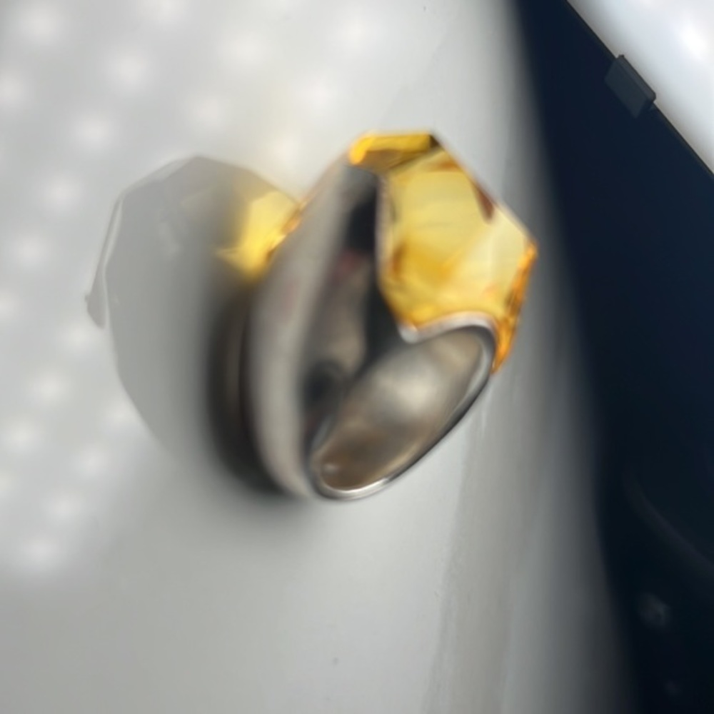 Kenneth Cole Reaction Yellow Ring - Picture 8 of 8